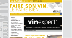Desktop Screenshot of boutiqueduvin.net