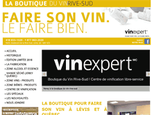 Tablet Screenshot of boutiqueduvin.net